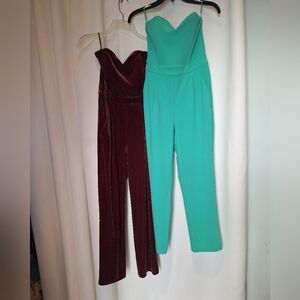 Bundle Of EXPRESS Strapless Jumpers Size 4